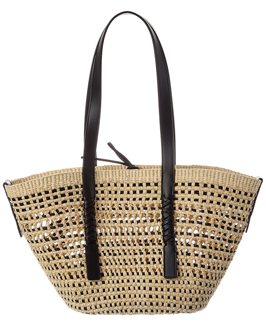 Loewe Loewe Braid Medium Palm & Leather Tote