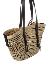 Loewe Loewe Braid Medium Palm & Leather Tote
