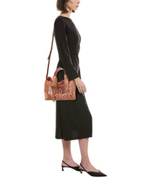 Chloé Chloé Summer Banana Small Raffia & Leather Tote
