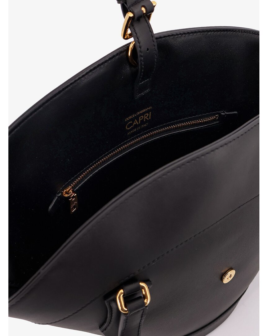 Dolce & Gabbana Dolce & Gabbana Capri Leather Shoulder Bag