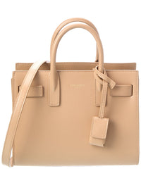 Saint Laurent Saint Laurent Nano Sac De Jour Leather Satchel