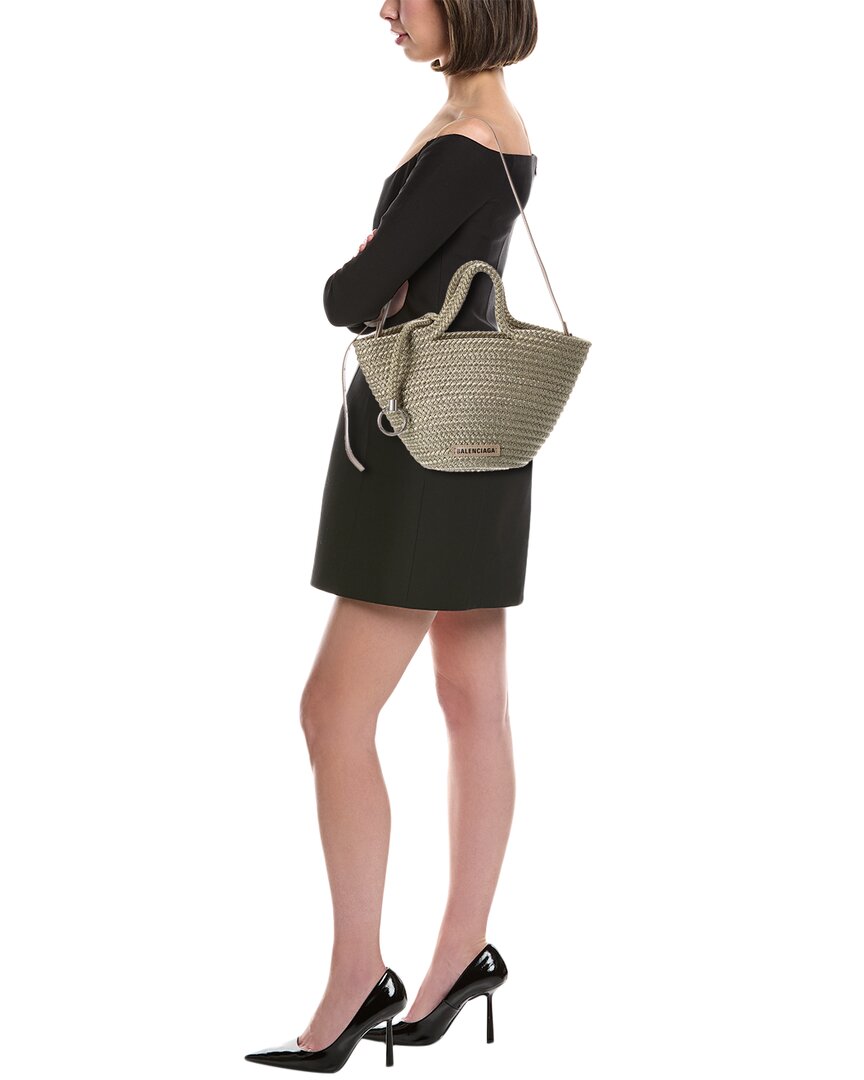 Balenciaga Balenciaga Ibiza Small Rope Basket Tote