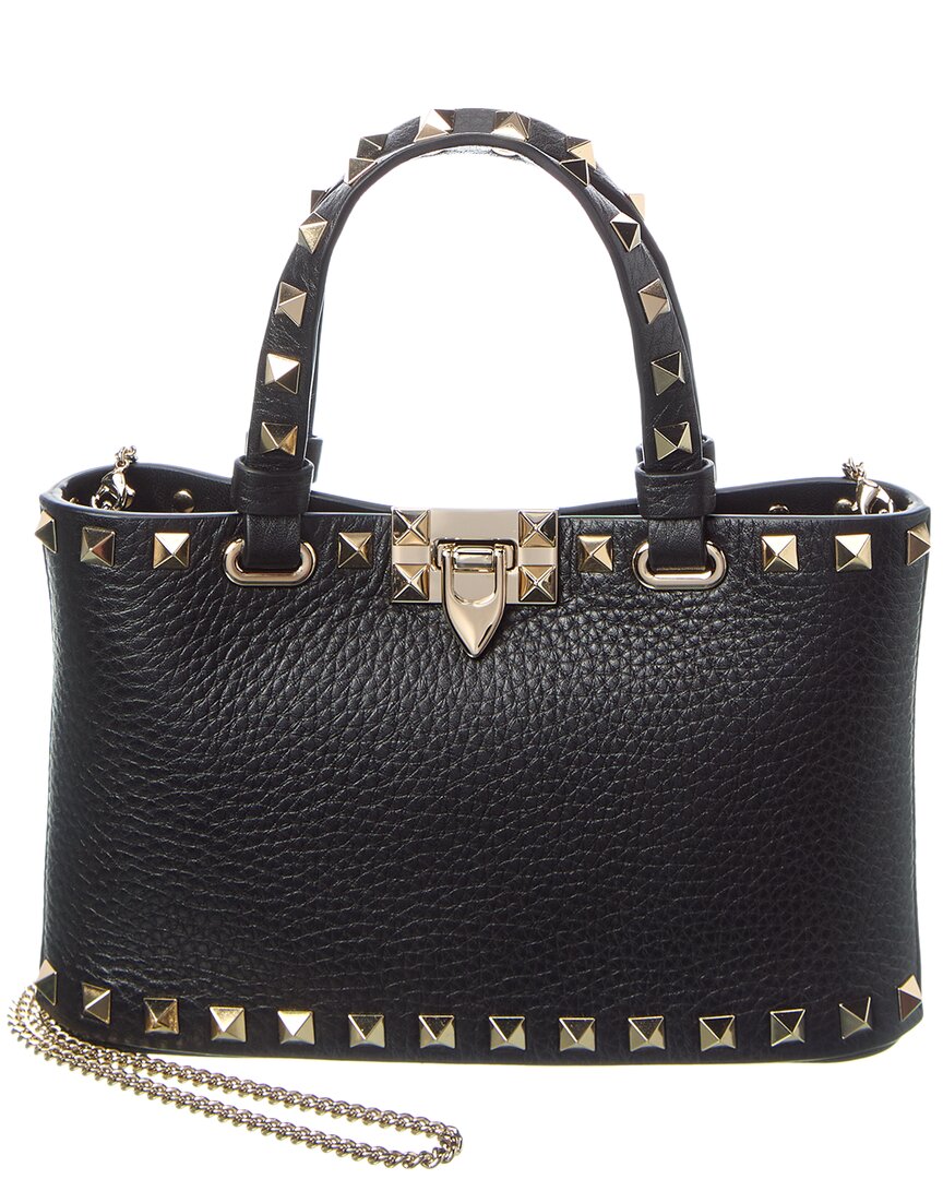 Valentino Valentino Rockstud Mini Leather Tote