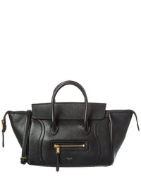 CELINE Celine Leather Tote Bag