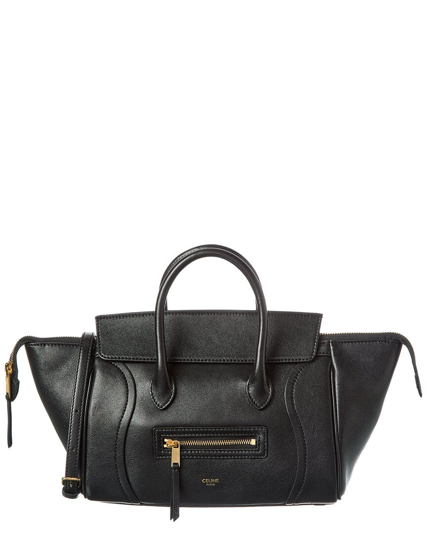 CELINE Celine Leather Tote Bag