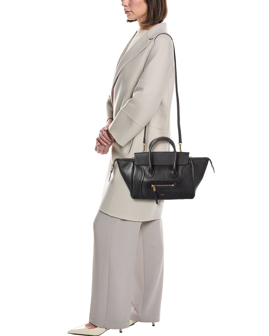CELINE Celine Leather Tote Bag