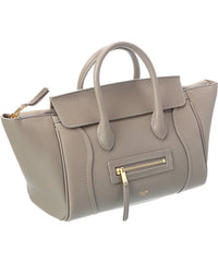 CELINE Celine Leather Tote