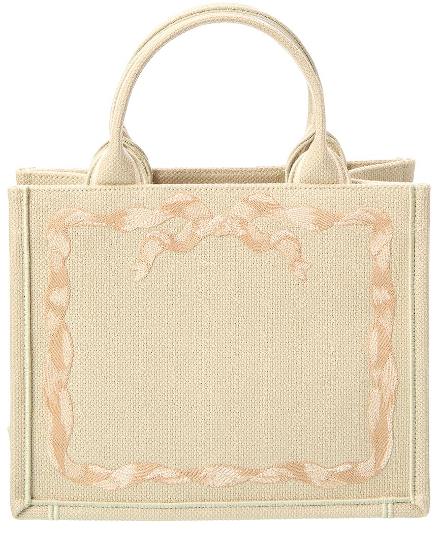 Dior Dnu Inv Dior Book Small Canvas Tote