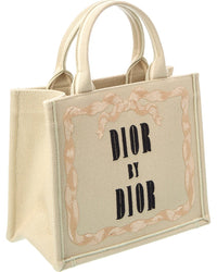 Dior Dnu Inv Dior Book Small Canvas Tote
