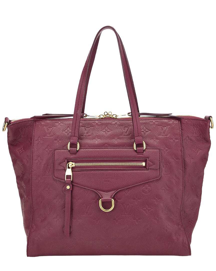 Louis Vuitton Louis Vuitton Burgundy Empreinte Lumineuse Pm (Authentic Pre-Loved)