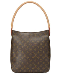 Louis Vuitton Louis Vuitton Brown Monogram Coated Canvas & Vachetta Leather Looping Mm