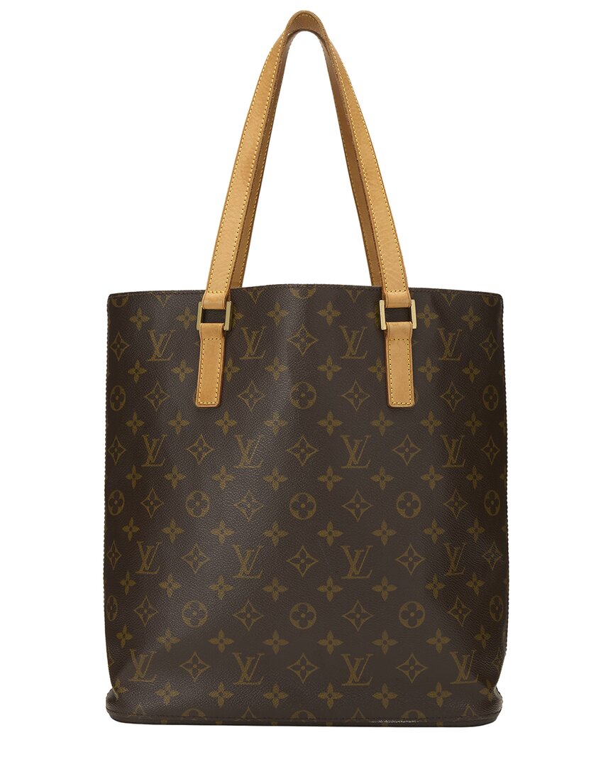Louis Vuitton Louis Vuitton Brown Monogram Coated Canvas & Vachetta Leather Vavin Gm