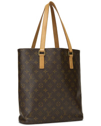 Louis Vuitton Louis Vuitton Brown Monogram Coated Canvas & Vachetta Leather Vavin Gm