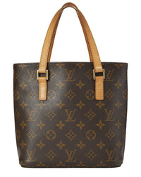 Louis Vuitton Louis Vuitton Brown Monogram Coated Canvas & Vachetta Leather Vavin Pm