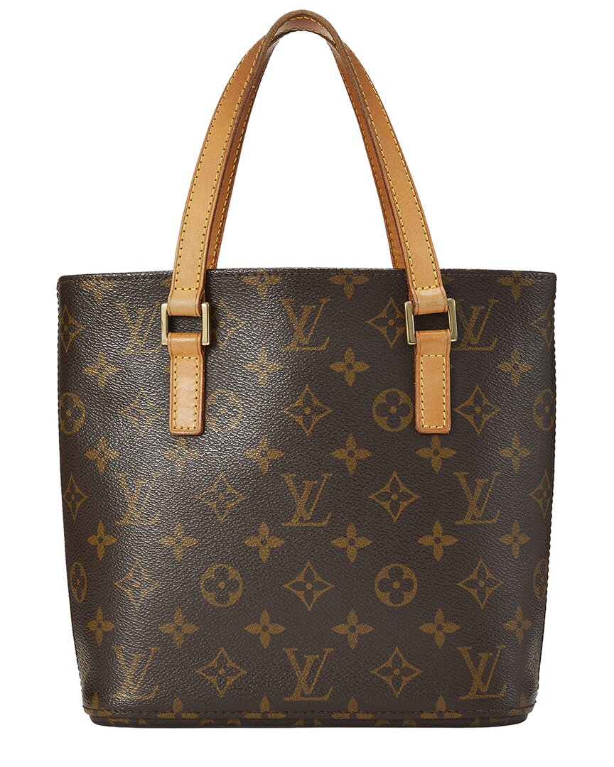 Louis Vuitton Louis Vuitton Brown Monogram Coated Canvas & Vachetta Leather Vavin Pm