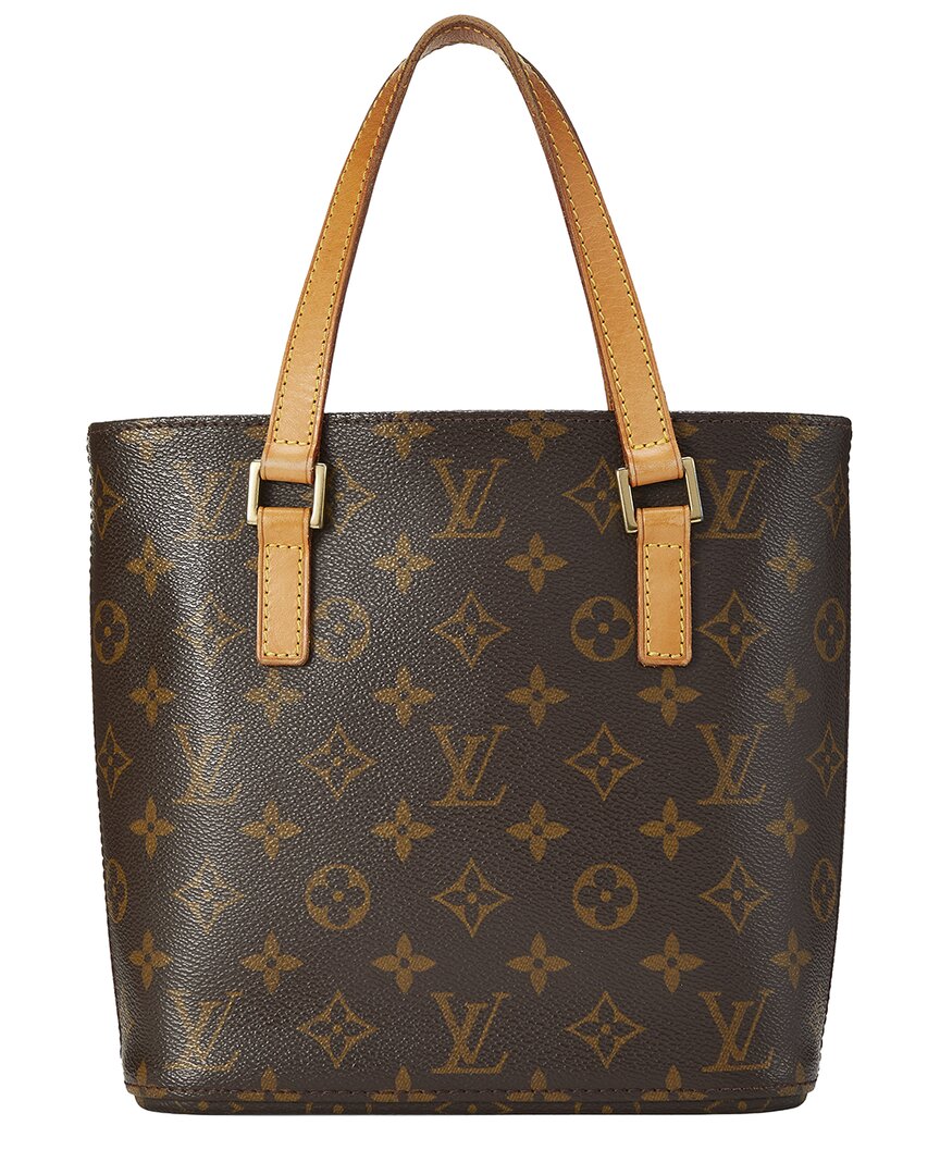 Louis Vuitton Louis Vuitton Brown Monogram Coated Canvas & Vachetta Leather Vavin Pm