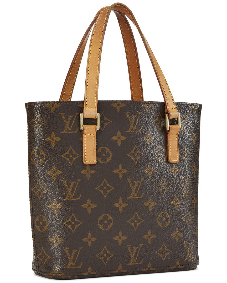 Louis Vuitton Louis Vuitton Brown Monogram Coated Canvas & Vachetta Leather Vavin Pm