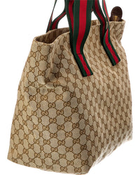 Gucci Gucci Small Gg Canvas Tote