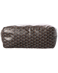 Goyard Goyard Black Goyardine Coated Canvas Saint Louis Pm (Authentic Pre-Loved)
