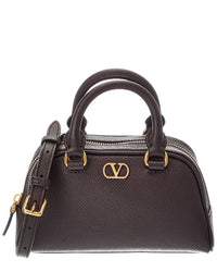 Valentino Valentino Vlogo Signature Mini Leather Shoulder Bag