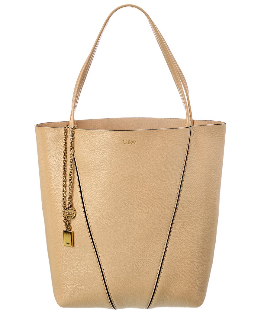 Chloé Chloé Spin Leather Tote