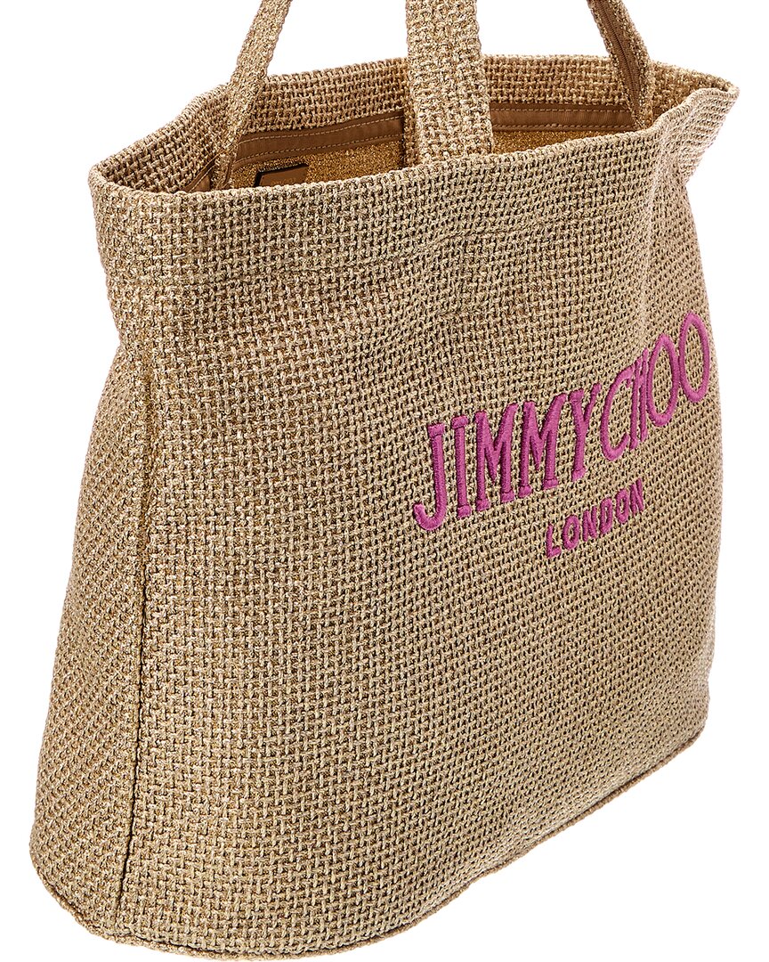 Jimmy Choo Jimmy Choo Beach E/W Raffia Tote
