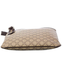 Gucci Gucci Dark Brown Monogram Canvas Tote (Authentic Pre-Loved)