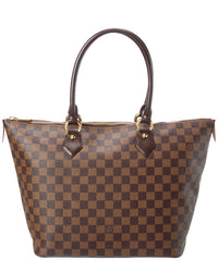 Louis Vuitton Louis Vuitton Brown Damier Ebene Saleya Mm (Authentic Pre-Loved)