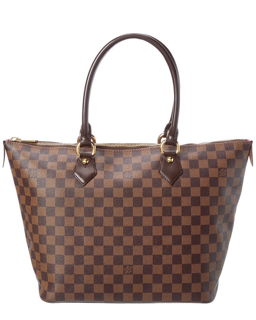 Louis Vuitton Louis Vuitton Brown Damier Ebene Saleya Mm (Authentic Pre-Loved)
