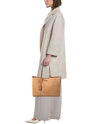 Jimmy Choo Jimmy Choo Nine2five E/W Suede Tote