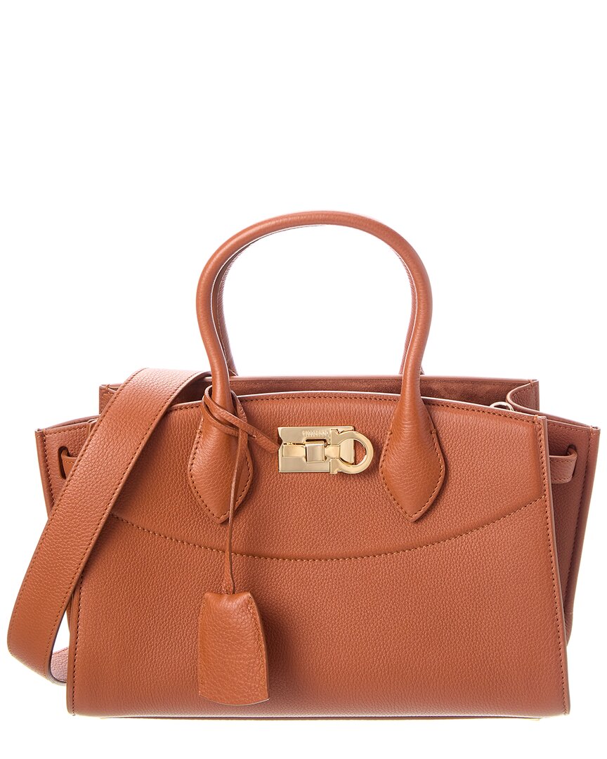 Ferragamo Ferragamo Studio Leather Tote