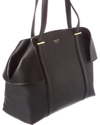 Ferragamo Ferragamo Logo Leather Tote