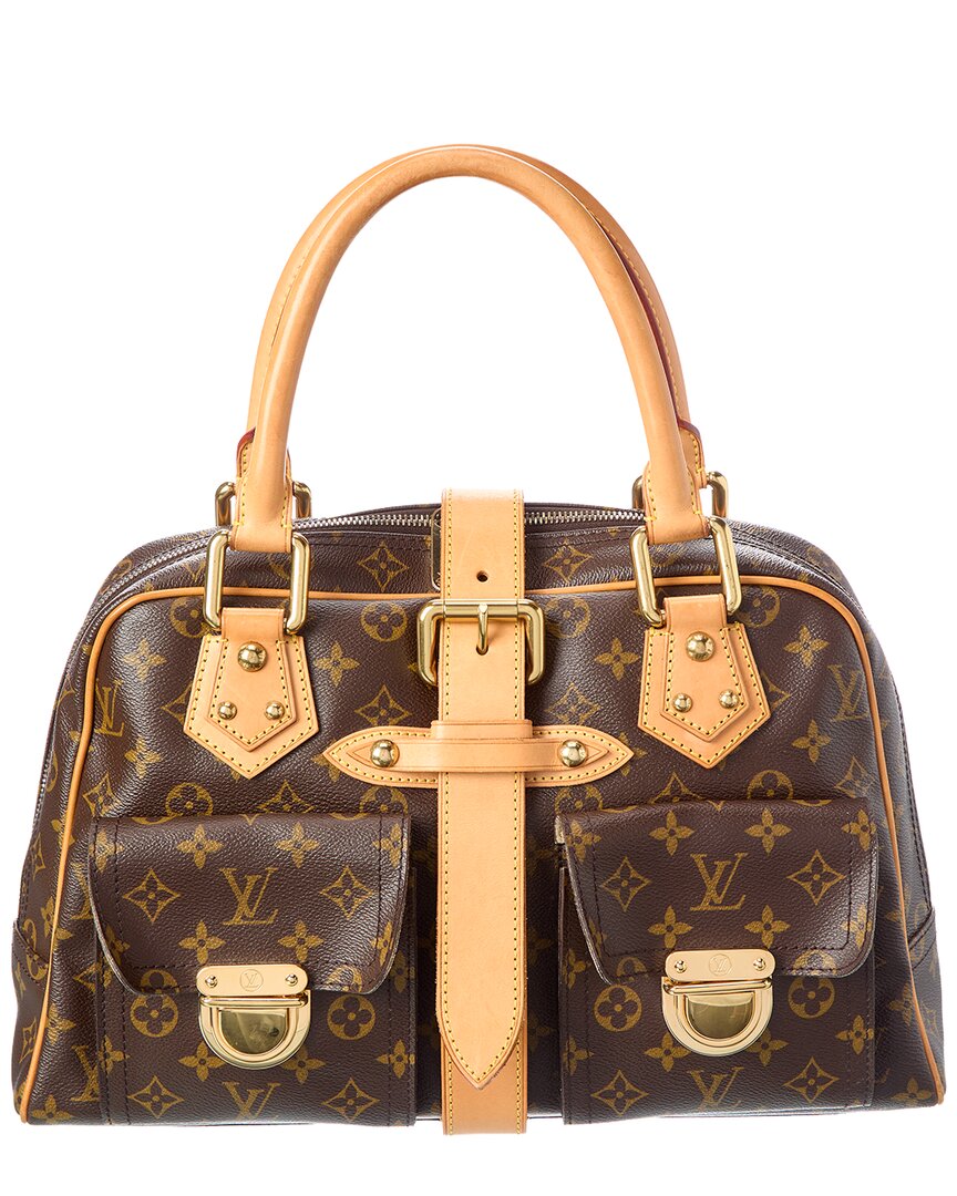 Pre-Owned Louis Vuitton Brown Monogram Manhattan Gm (Authentic Pre-Loved)