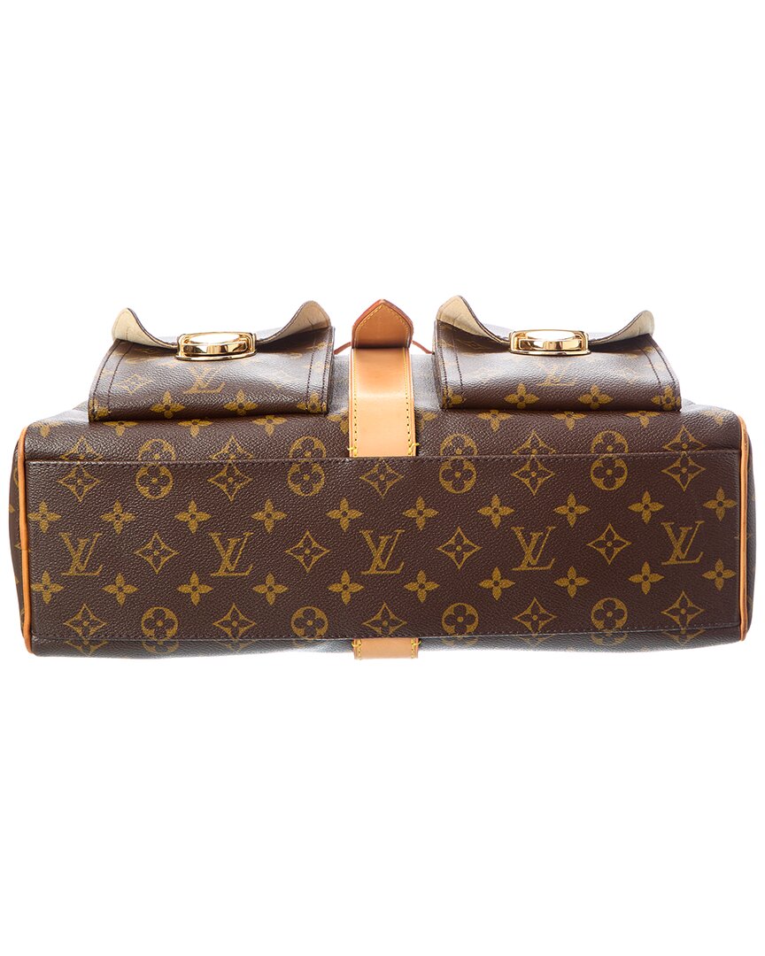 Pre-Owned Louis Vuitton Brown Monogram Manhattan Gm (Authentic Pre-Loved)