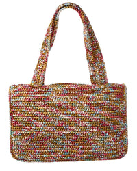 Valentino Valentino Vlogo Signature Medium Raffia Tote