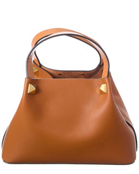 Valentino Valentino Vlogo Signature Small Leather Tote