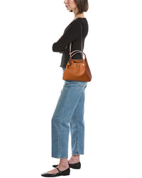 Valentino Valentino Vlogo Signature Small Leather Tote