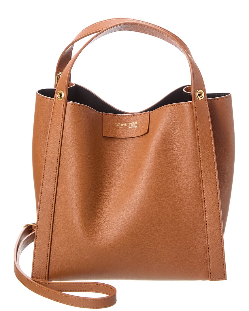 CELINE Celine Small Leather Cube Bag