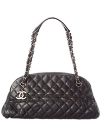 Chanel Chanel Black Caviar Leather Cc Tote (Authentic Pre-Loved)