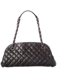 Chanel Chanel Black Caviar Leather Cc Tote (Authentic Pre-Loved)