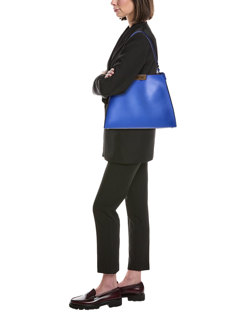 Fendi Way Medium Leather Tote