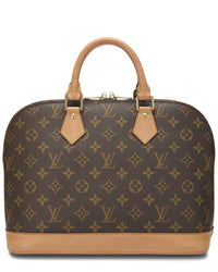 Louis Vuitton Louis Vuitton Brown Monogram Coated Canvas Alma Pm (Authentic Pre-Loved)