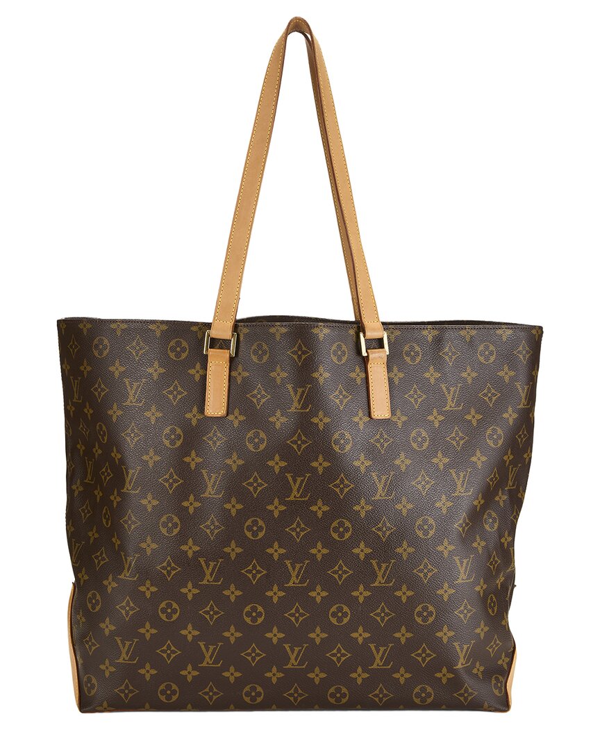 Louis Vuitton Louis Vuitton Brown Monogram Coated Canvas Cabasalto (Authentic Pre-Loved)