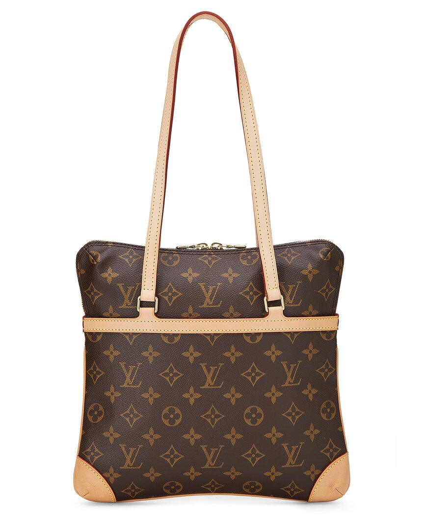 Louis Vuitton Louis Vuitton Brown Monogram Coated Canvas Coussin Gm (Authentic Pre-Loved)