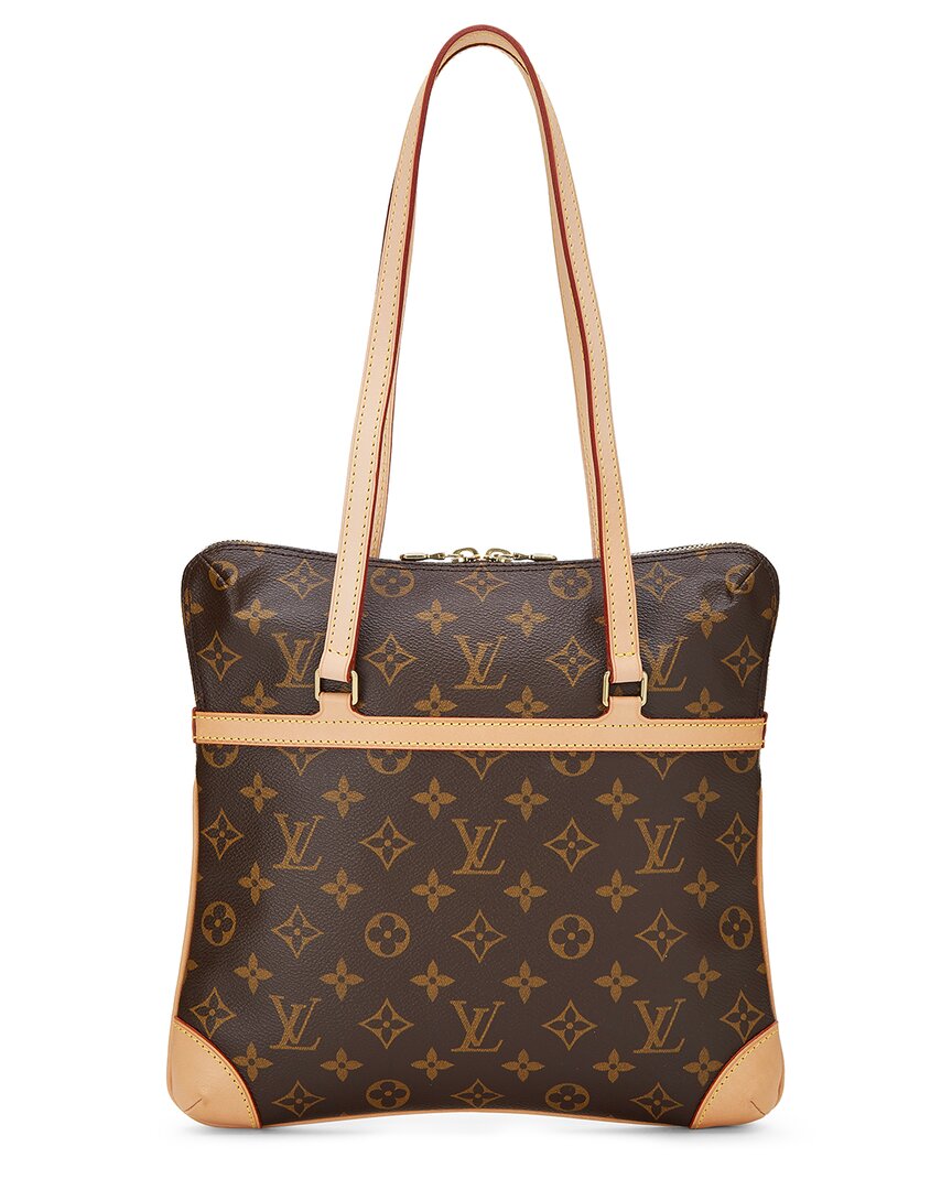 Louis Vuitton Louis Vuitton Brown Monogram Coated Canvas Coussin Gm (Authentic Pre-Loved)
