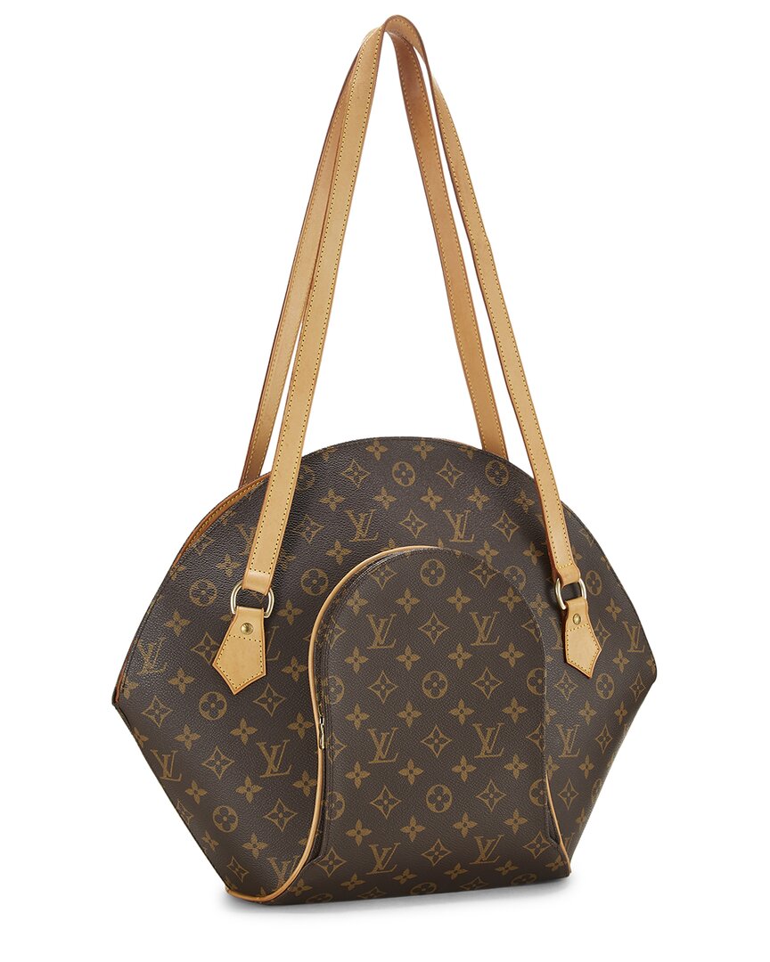 Louis Vuitton Louis Vuitton Brown Monogram Coated Canvas Ellipse Shopping (Authentic Pre-