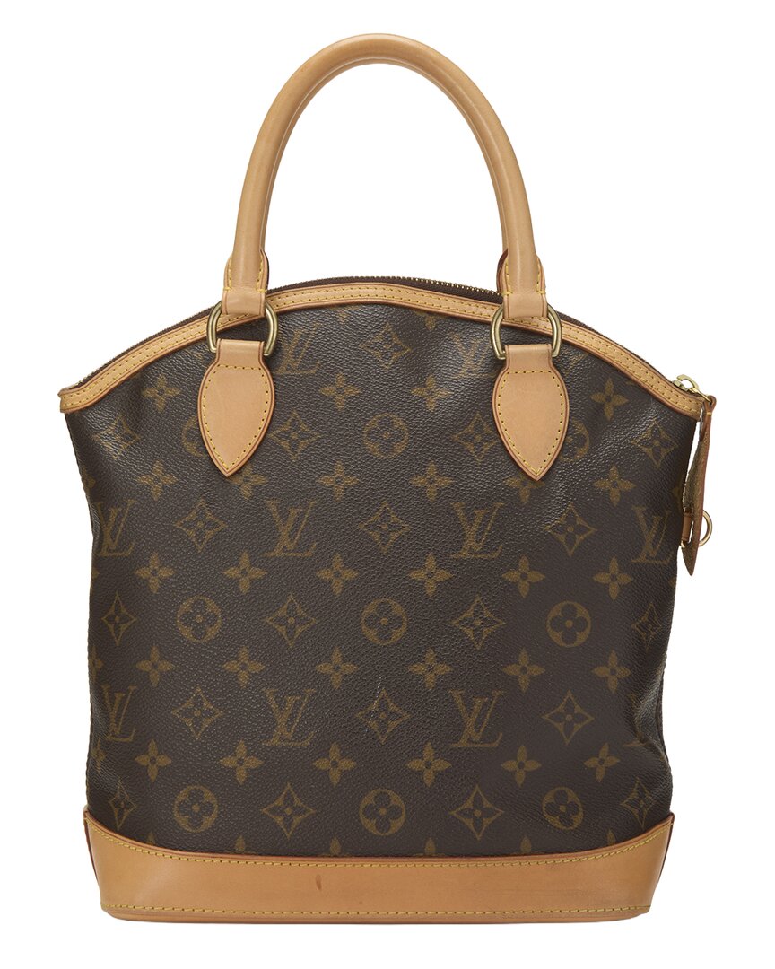 Louis Vuitton Louis Vuitton Brown Monogram Coated Canvas Lockit (Authentic Pre-Loved)