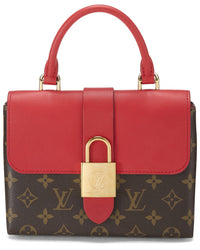 Louis Vuitton Pre-Owned Louis Vuitton Red Monogram Coated Canvas Locky Bb (Authentic Pre-Loved)