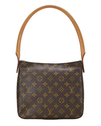 Louis Vuitton Louis Vuitton Brown Monogram Coated Canvas Looping Mm (Authentic Pre-Loved)