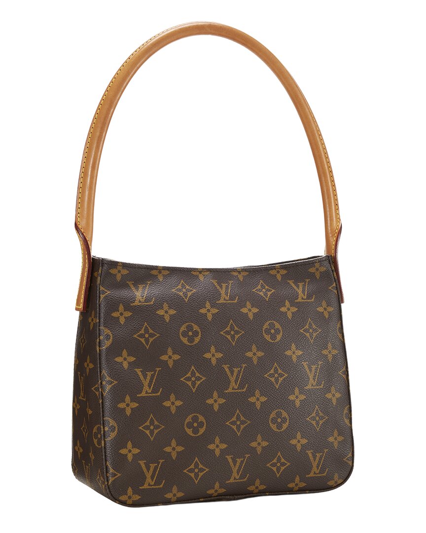 Louis Vuitton Louis Vuitton Brown Monogram Coated Canvas Looping Mm (Authentic Pre-Loved)